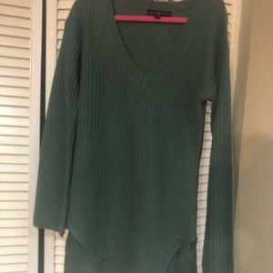 High low sweater